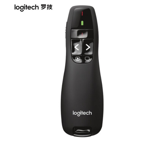 罗技（Logitech）R400 无线演示器 ppt翻页笔 演示笔（激光笔）电子笔 投影仪遥控笔
