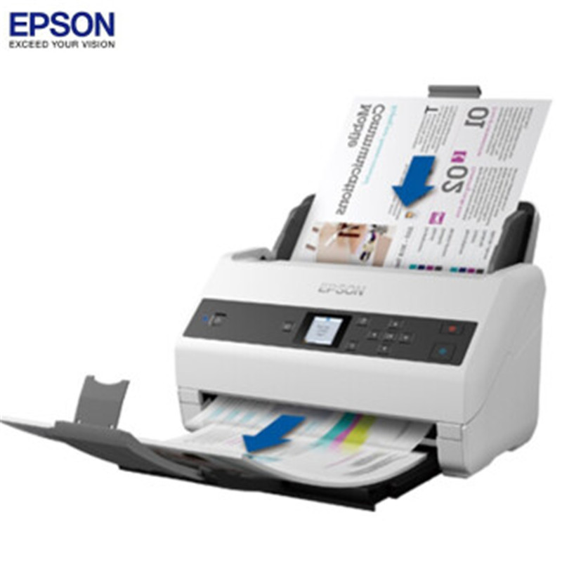 爱普生（EPSON）DS-870 A4馈纸式高速彩色文档扫描仪 双面扫描/65ppm SKU：pcyg-202008252946